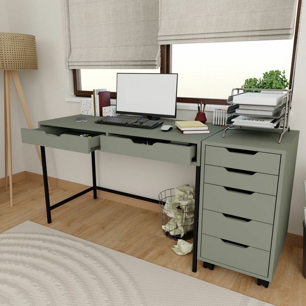 PC stolek Worky (zelená)