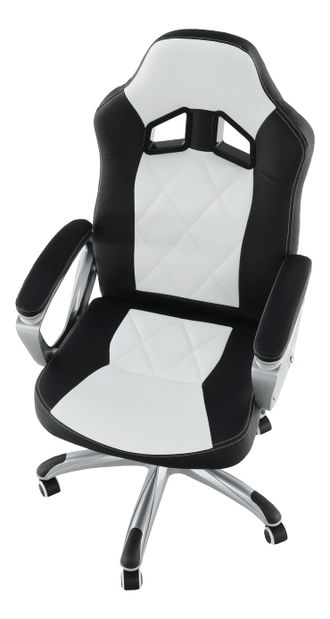 Kancelářské křeslo Lestat (černá + bílá)