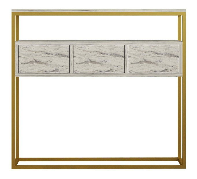 Konzolový stolek Guarde (mramor frézie)