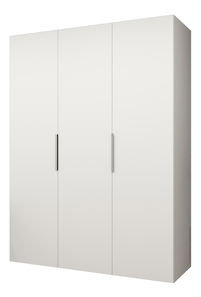 Šatní skříň 150 cm Mirabella 1 (bílá + kašmír)