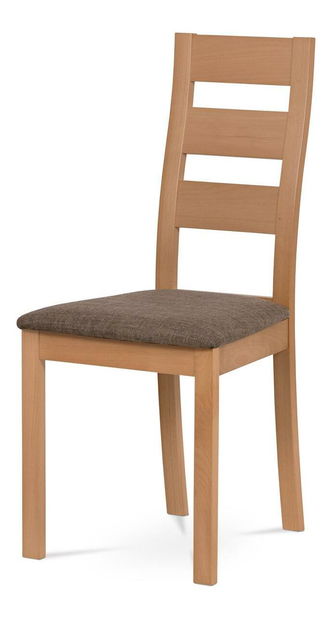 Jídelní židle Basurde (buk + hnědá)