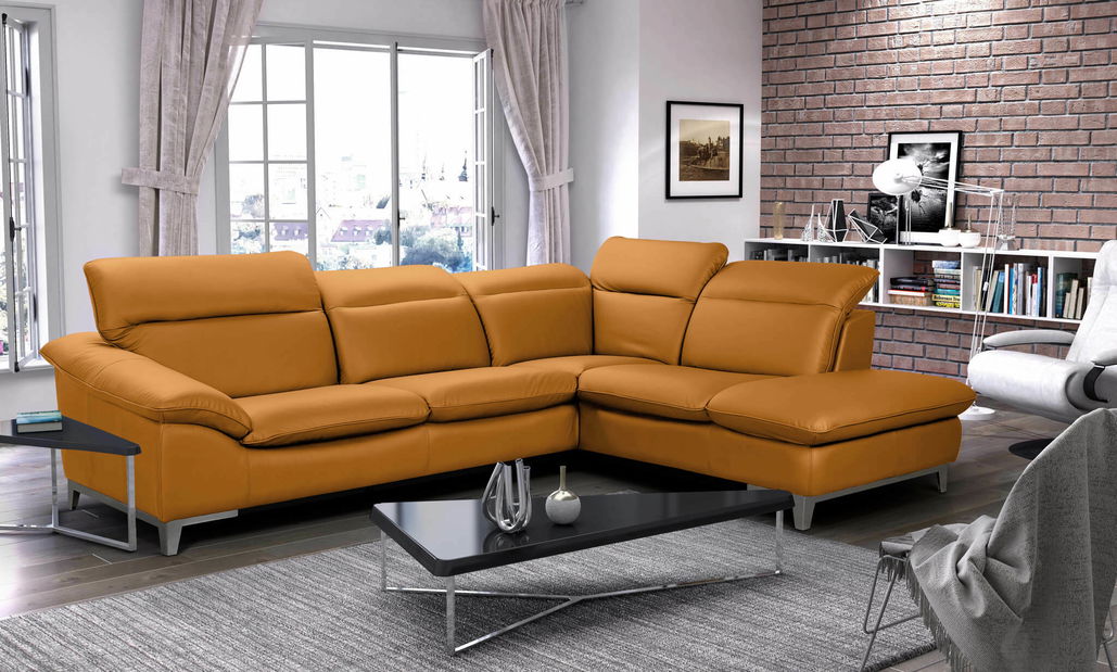 Rohová sedačka BRW Teresa (hnědá) (P)