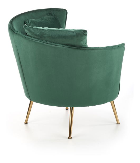 Křeslo Almino (tmavě zelená)