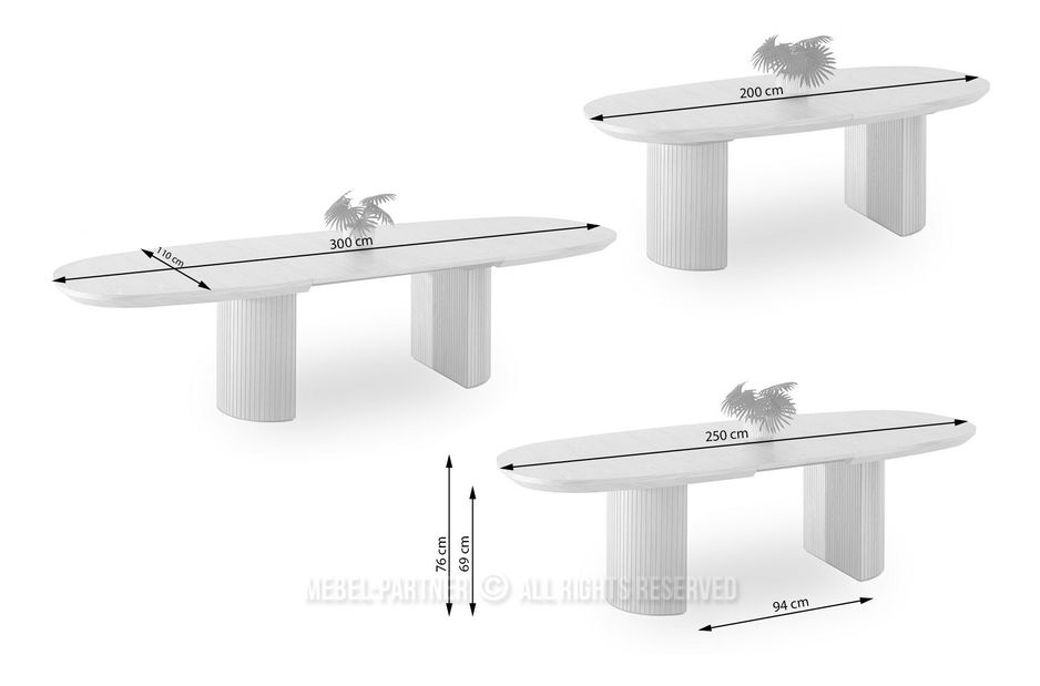 Jídelní stůl Titular (černá)