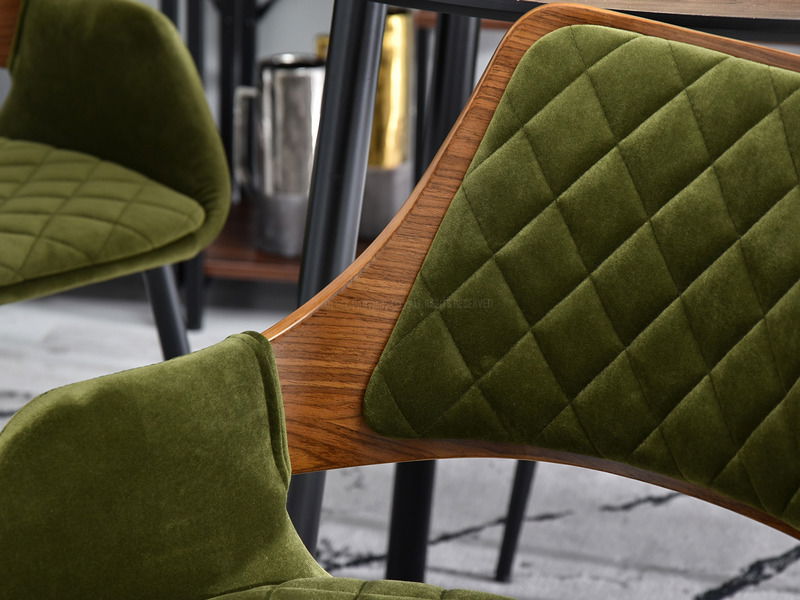 Židle Morgana (zelená + černá)