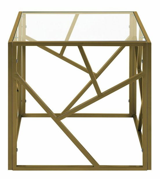 Stolek Onslow (zlatá)