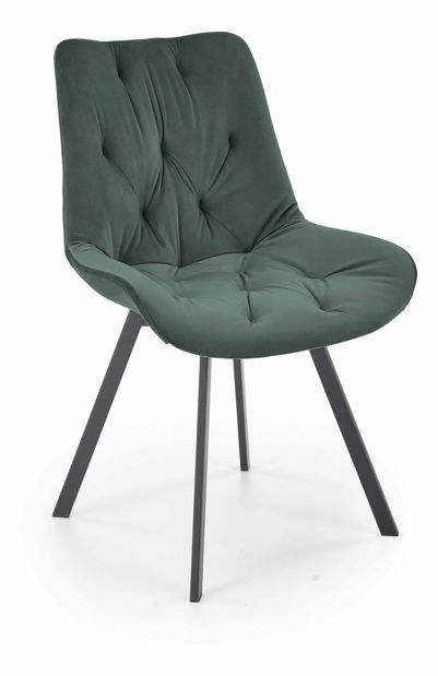 Jídelní židle Keha (tmavě zelená)