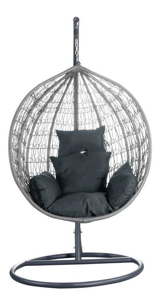 Závěsné křeslo Necesarios (šedá)