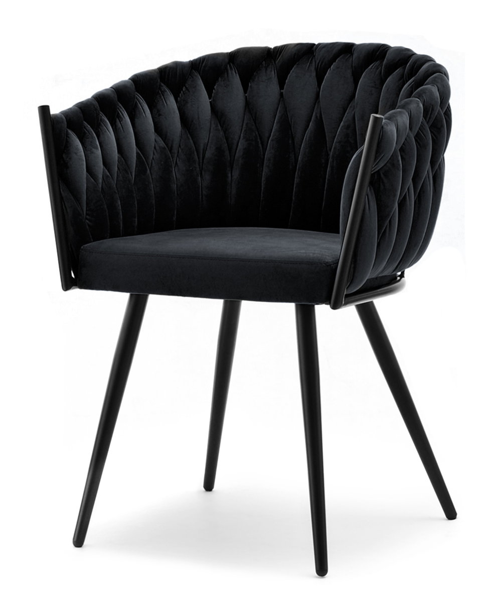 Jídelní židle Radio (černá)