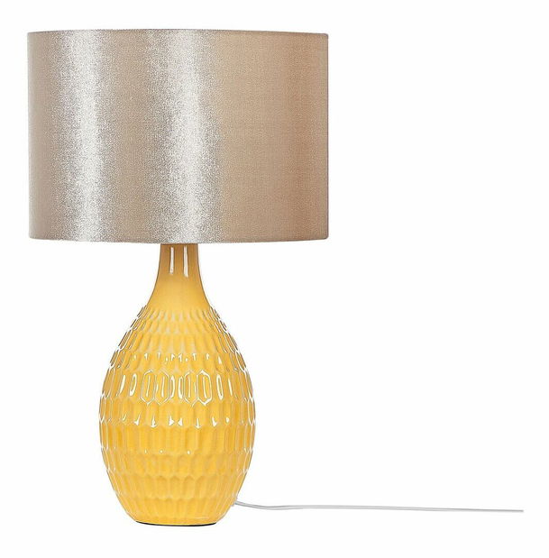 Stolní lampa Hudson (žlutá)