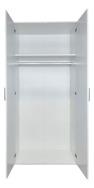 Šatní skříň Blessa (bílá)