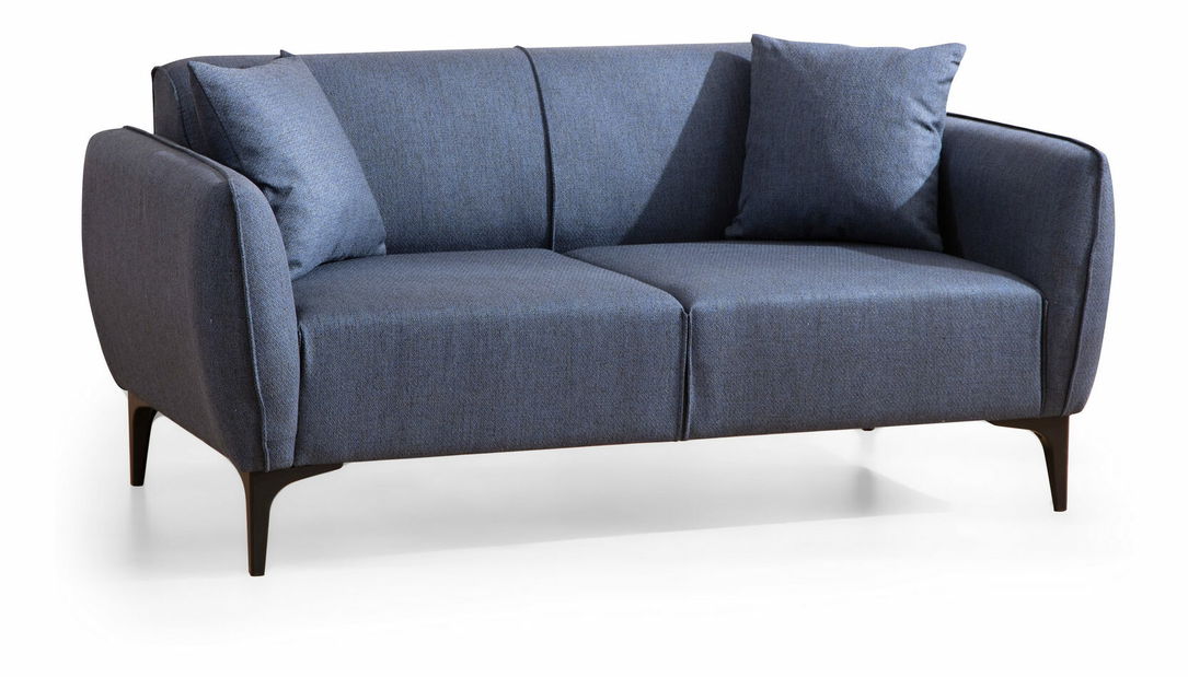 Pohovka dvousedačka Belasemma (modrá)