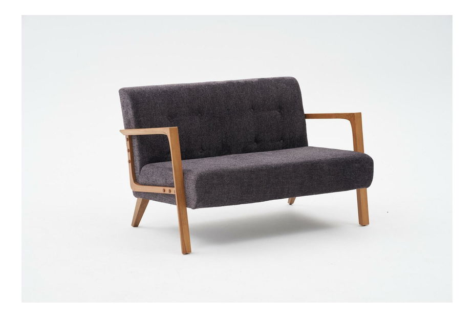 Pohovka dvousedačka Kramer (antracit)