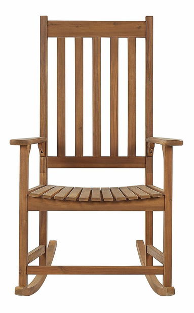 Houpací křeslo Britny (světlé dřevo)