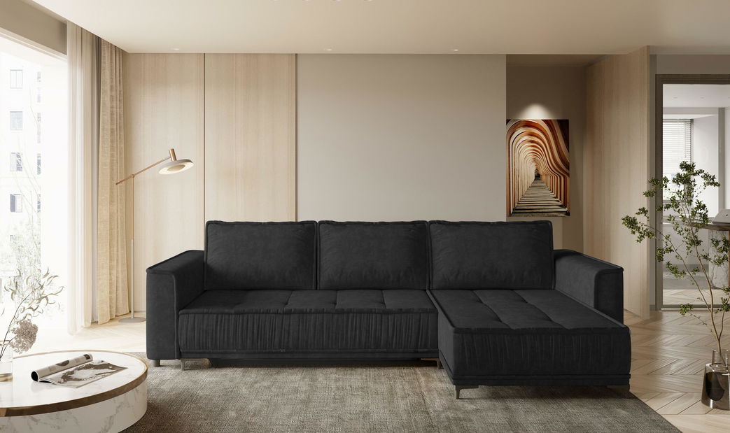 Rohová sedačka Darandenos S (černá) (P)