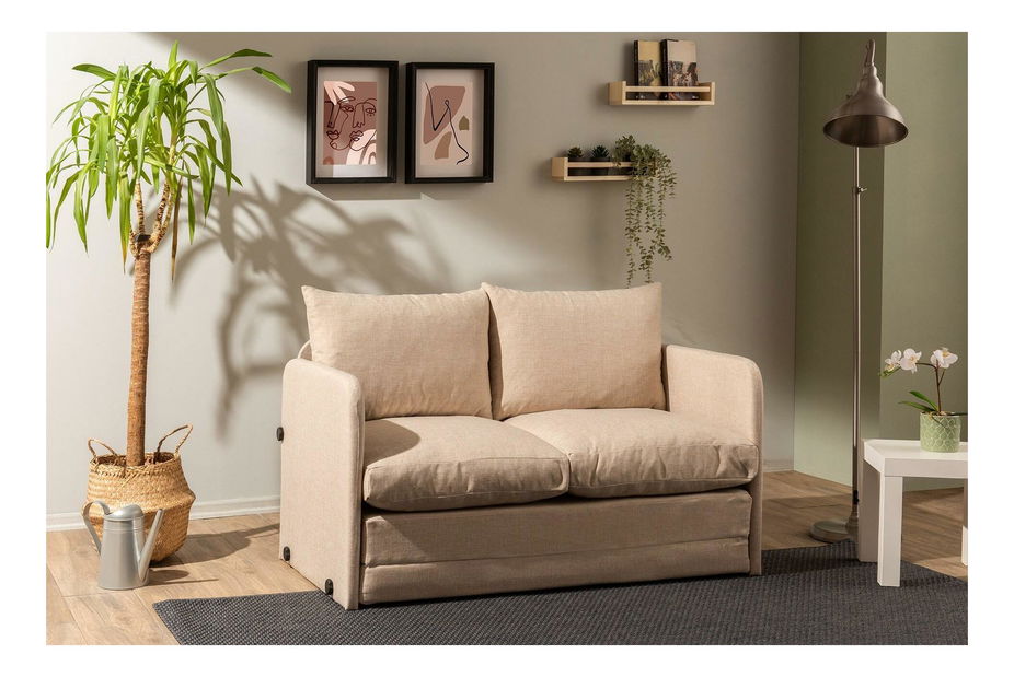 Rozkládací pohovka Sagoretti (béžová)