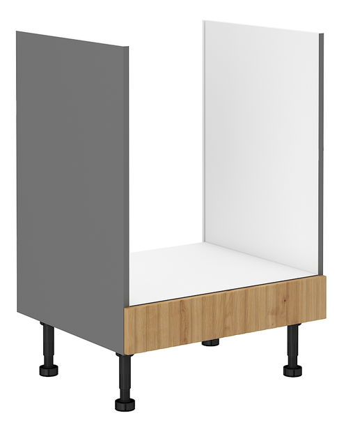 Dolní kuchyňská skříňka na rúru Avantoe 60 D GAZ BB (Dub artisan + Antracit)