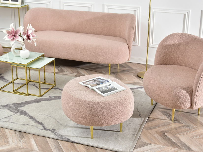 Taburetka Cambiao (zlatá)