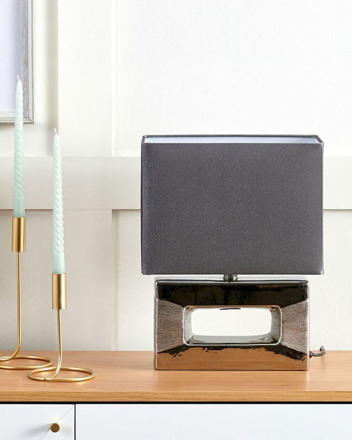 Stolní lampa Onver (šedá)