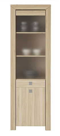 Vitrína BRW Mezo REG1W1D/19/6/L