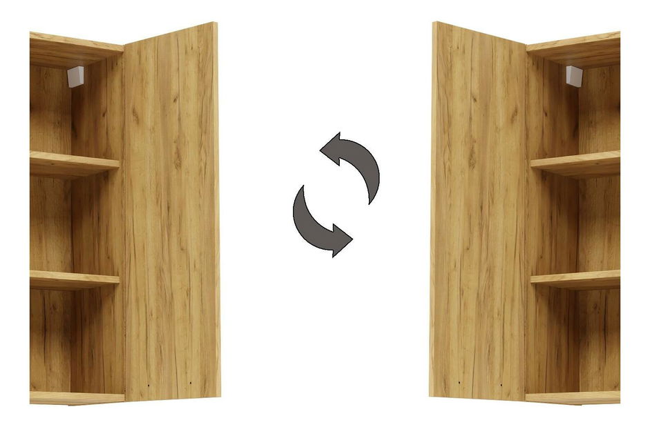 Závěsná koupelnová skříňka Valiant 100 (craft zlatý)