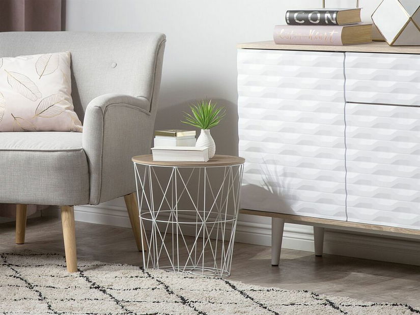 Konferenční stolek Lamwo (bílá)