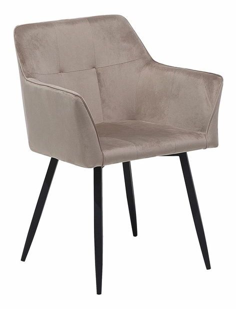 Set 2ks. jídelních židlí Jardim (tmavě šedá)