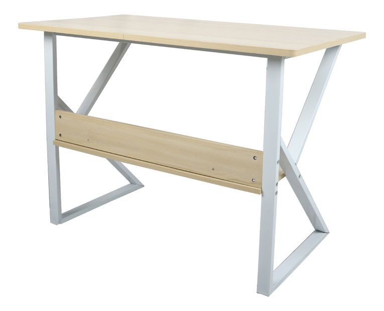 Psací stolek Torcor 80 (dub přírodní + bílá)