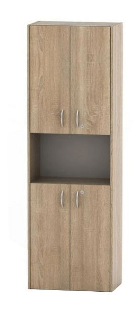Regál Asista AS 003 dub sonoma