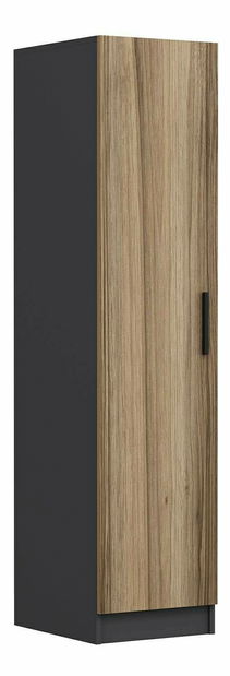 Šatní skříň Mintenker (ořech + antracit)