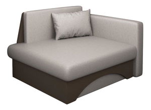 Křeslo Kubosik new (béžovošedá Taupe + hnědá) (P)