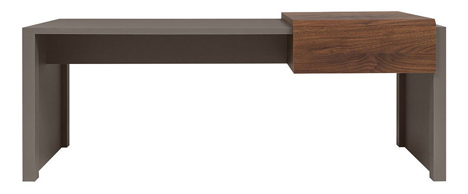 Konferenční stolek BRW Author LAW2S/4/12 (Láva + Ořech Columbia)