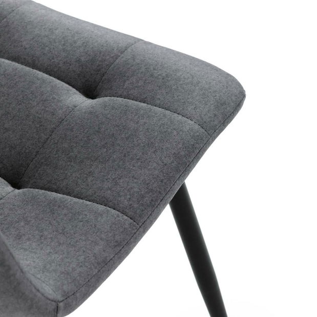 Jídelní židle Doblegarle (šedá)