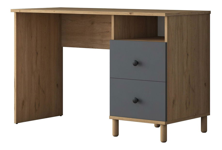 PC stolek Haiti 115 (ořech + antracit)