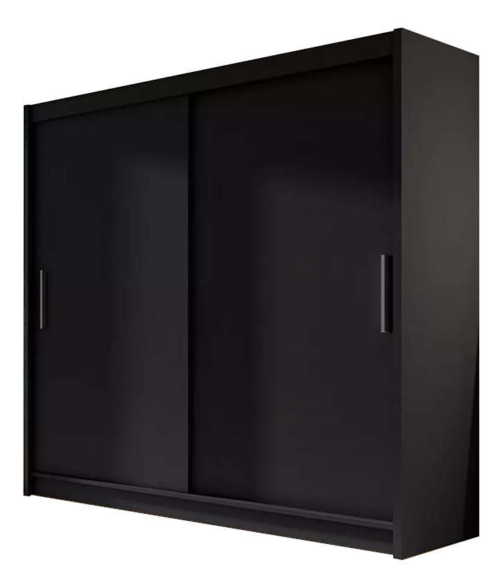 Šatní skříň Baker (černá)
