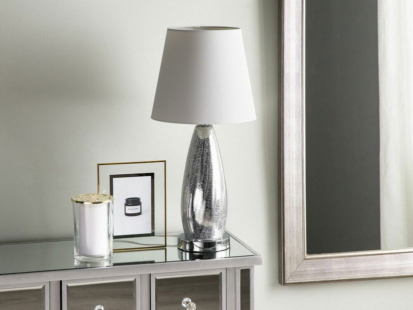 Stolní lampa Sorell (stříbrná)