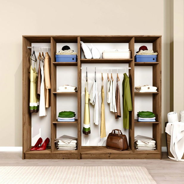 Šatní skříň Kentucky E (borovice atlantická)