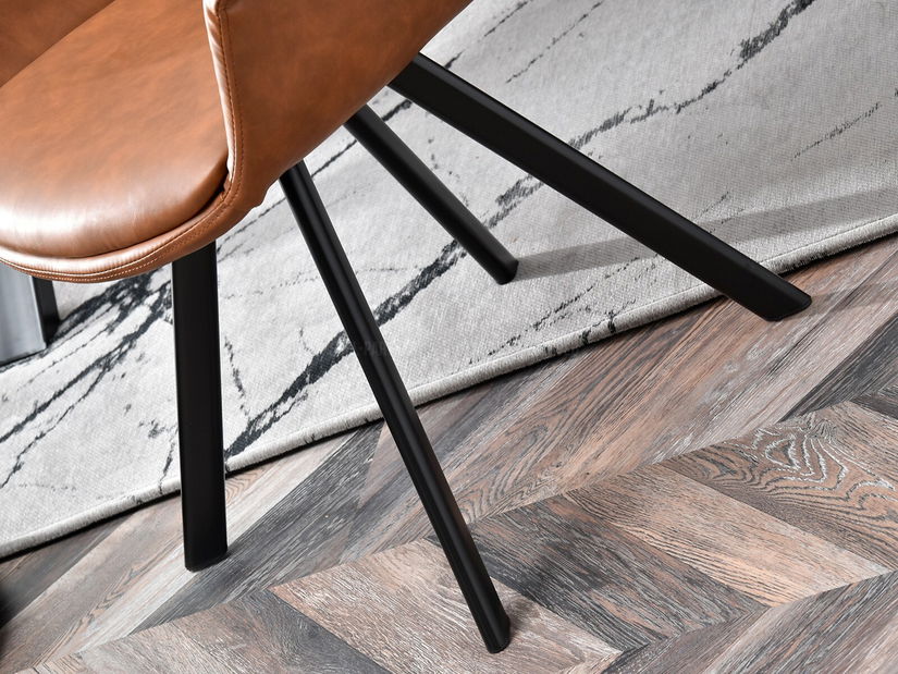 Židle Mirabell (hnědá + černá)