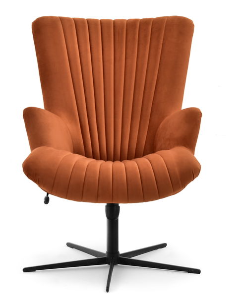 Relaxační křeslo Elesenta (měděná + černá)