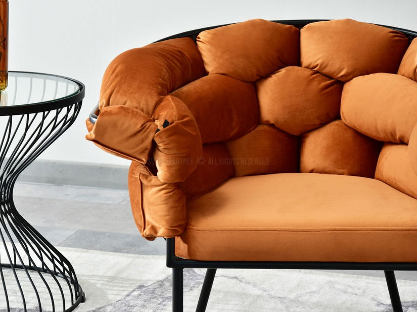 Relaxační křeslo Piplio (černá)