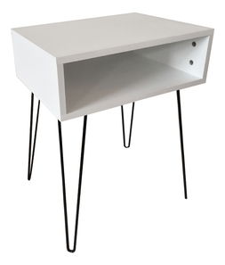 Noční stolek Hamil (bílá)