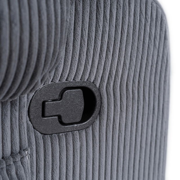 Polohovací křeslo Trigesimo (šedá)