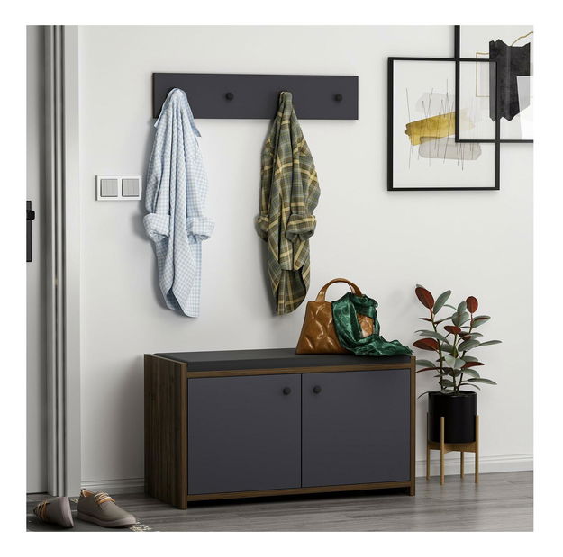 Předsíňová sestava Zorro (antracit)