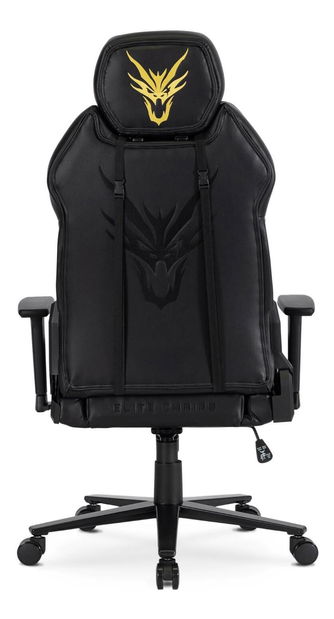 Herní křeslo Nutrida (černá + žlutá)