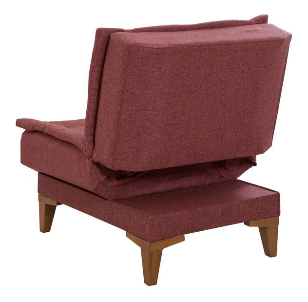 Křeslo Santic K (tmavě červená)