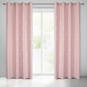 Záclona 140x250 cm Elssa (růžová)