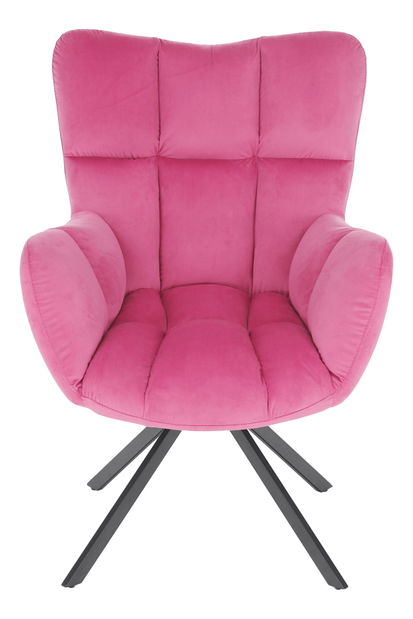 Dizajnové křeslo Komand (růžová)