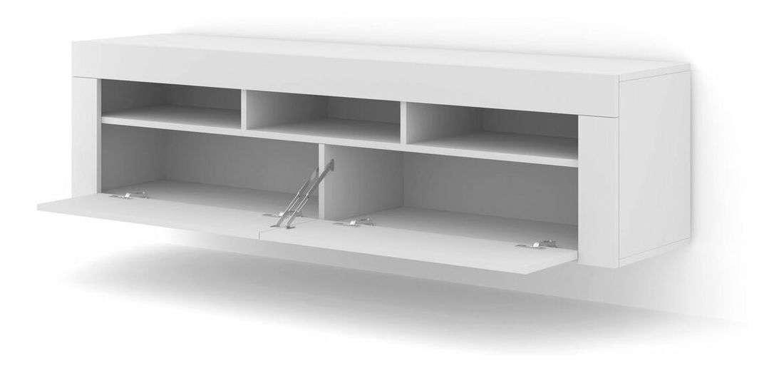 TV stolek/skříňka Moderno (bílá)