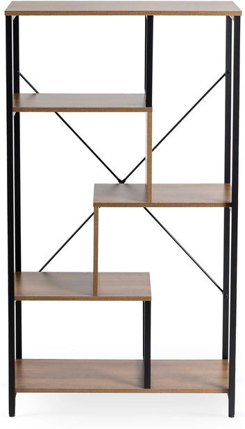 Regál Teshona (ořech + černá)