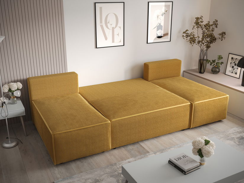 Rohová sedací souprava U Mirage U Sed (mátová)